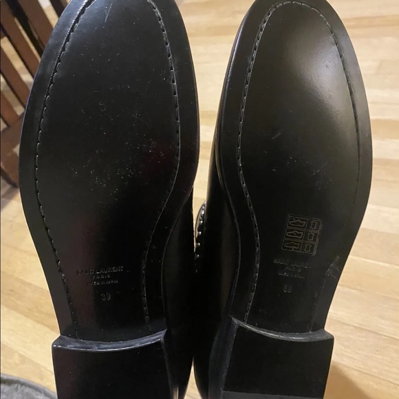 Saint Laurent Women’s studded biker bootie - Picture 10 of 12